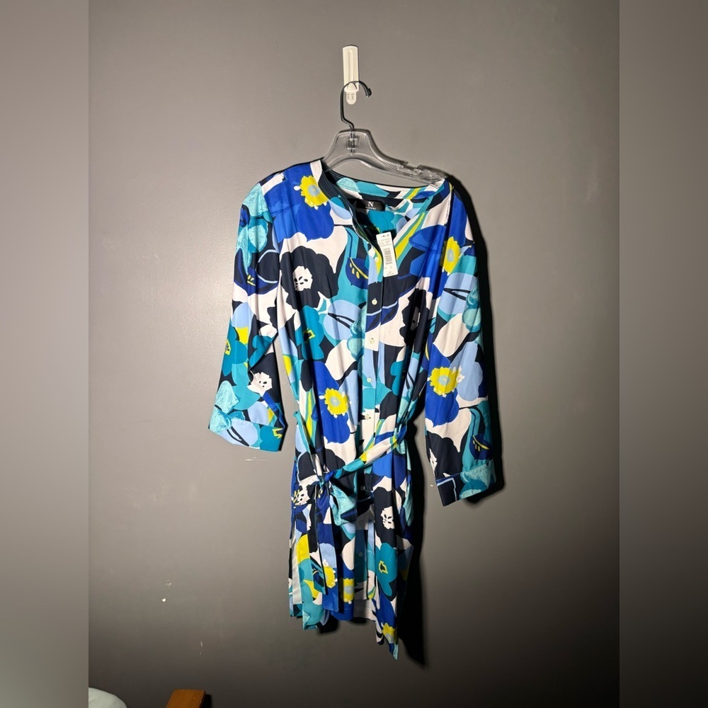 NATORI Anemone Garden Dress Women’s Size Large - Picture 2 of 4